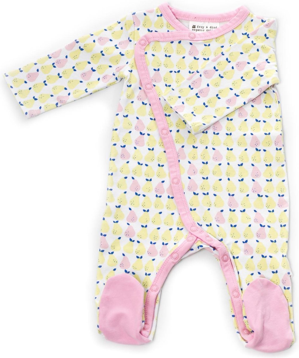 Froy Dind Pyjama met voetjes Pear 3-6m bol