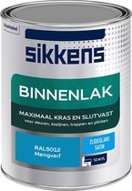 Sikkens Binnenlak - Verf - Zijdeglans - Mengkleur - RAL5012 - 1L