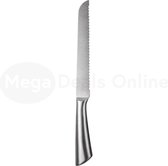 Couteau à pain MDO - Couteau dentelé - Couteau Baker - Acier inoxydable