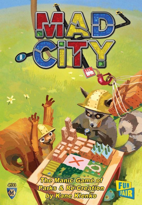 Boek: Mad City, geschreven door Mayfair Games