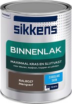 Sikkens Binnenlak - Verf - Zijdeglans - Mengkleur - RAL8027 - 1 liter