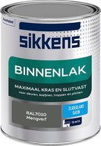 Sikkens Binnenlak - Verf - Zijdeglans - Mengkleur - RAL7010 - 1L