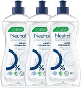 Neutral Afwasmiddel Parfumvrij - Voordeelverpakking 3 x 500 ml
