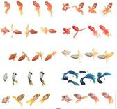 Koifish 3D stickers voor giethars