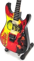 Miniatuur gitaar Kirk Hammett Metallica - The Mummy