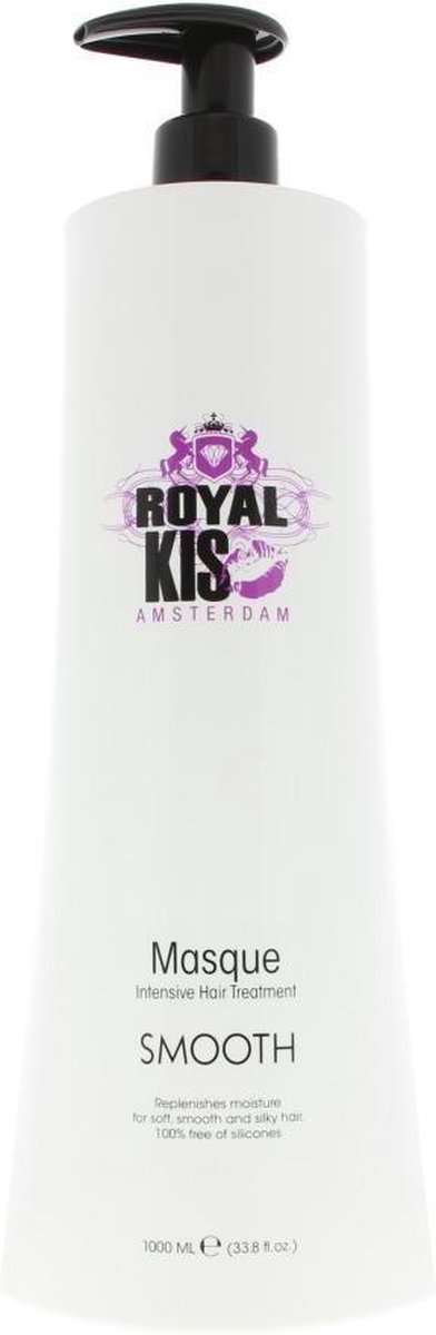 Royal Kis Masque Smooth - 1000ml - Haarmasker droog haar