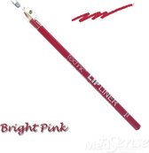 Lipliner - Bright Pink-  met puntenslijper- Technic