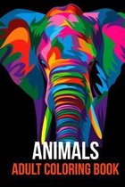 Animals Adult Coloring Book