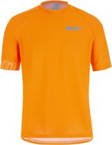 Santini Fietsshirt korte mouwen Heren Oranje - Sasso S/S Jersey - S