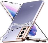 Samsung Galaxy S21 Plus transparant siliconen hoesje * LET OP JUISTE MODEL *