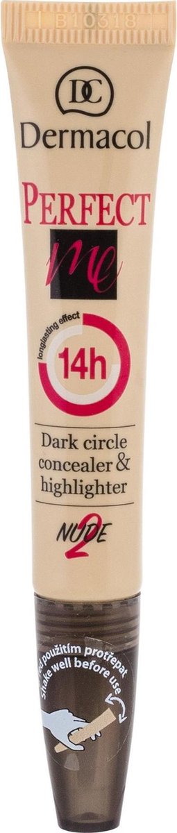 Dermacol - Perfect Me And Perfection Me (Concealer & Highlighter) 7 Ml 2 Nude
