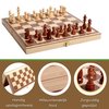 Afbeelding van het spelletje Alian Schaakset - Schaken - Schaakspel - Houten Schaakspel - Bordspel - Bordspelletjes - Chess Board - Chess - Denkspel - Chess Set - Schaakbord met Schaakstukken - Houten Schaakbord