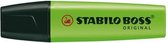 STABILO BOSS ORIGINAL - Markeerstift - Hoogste Kwaliteit - Groen - per stuk