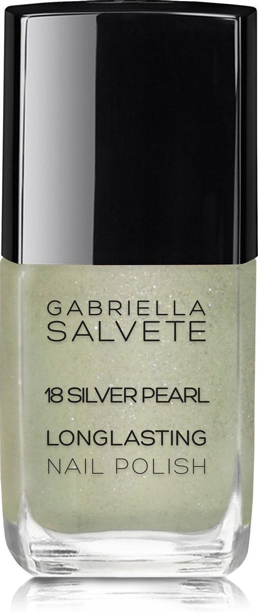 Gabriella Salvete - Longlasting Enamel Nail Polish - Nail Polish 11 ml 18 Silver Pearl