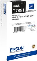 Epson T7891XXL - Inktcartridge / Zwart / Extra Hoge Capaciteit