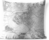 Buitenkussens - Tuin - Stadskaart Zeist - 45x45 cm