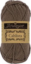 Scheepjes Cahlista- 507 Chocolate 5x50gr