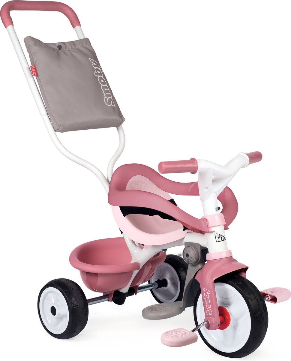 Tricycle Confort Smoby Be Fun Rose Taille article: 69,5 x 52 x 52 cm |  bol.com