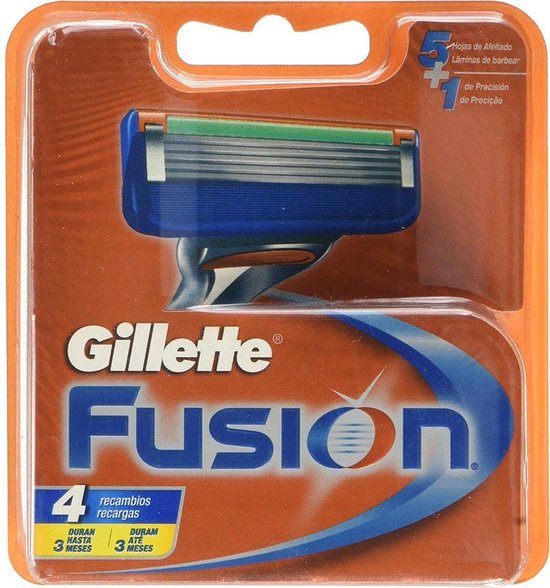 Gillette Fusion Manual - 4 stuks - Scheermesjes