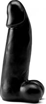XXLTOYS - Luuk - Large Dildo - Inbrenglengte 19 X 6.3 cm - Black - Uniek Design Realistische Dildo – Stevige Dildo – voor Diehards only - Made in Europe
