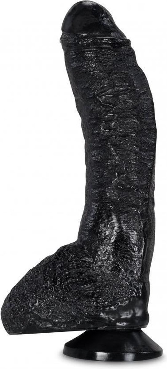 Goedkoopste XXLTOYS - Russel - Dildo - Inbrenglengte 20 X 5.5 cm - Black - Uniek Design Realistische Dildo – Stevige Dildo – voor Diehards only - Made in Europe