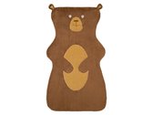 Meradiso Knuffeldeken - Kruip in deze deken en word een beer! -   100% polyester (fleece) - 125 x 50 cm
