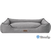 Dog's Lifestyle hondenbed Velvet grijs 110cm