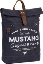 Mustang ® Genua - Rugtas - Rugzak - Backpack - Heavy waxed - Canvas - Dark Blue