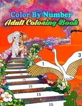 Color By Number Adult Coloring Book