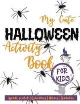 My cute halloween activity book for kids