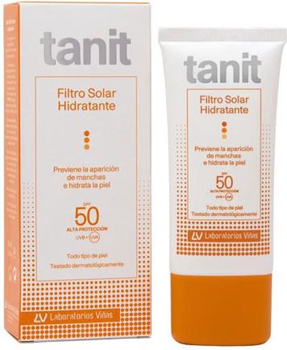 Laboratorios Vinas Tanit Moisturising Sunscreen Cream 50ml