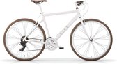 MBM LIFE URBAN STYLE Fixed Gear  H 58 cm 21 Speed 28 Inch White