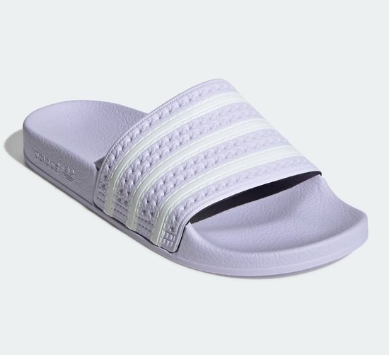 adidas Adilette W Dames Slippers - Purple Tint/Ftwr White/Purple Tint -  Maat 39 1/3 | bol.com