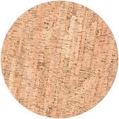 Dinerbord - Ontbijtbord - Plastic Bord Kurk Print - Ø 33cm - Kunststof