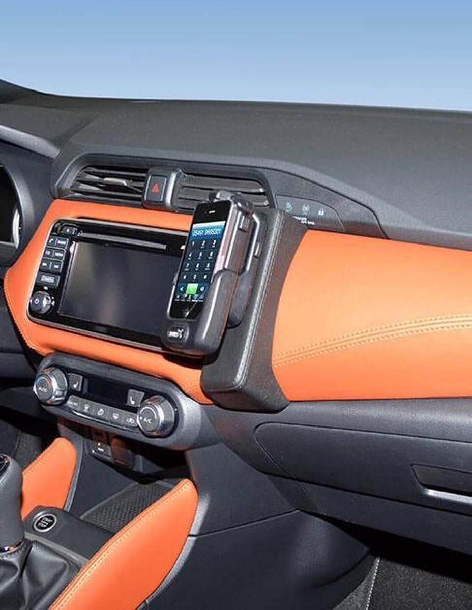 Houder - Kuda Nissan Micra 03/2017-2019 Kleur: Zwart