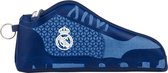 Real Madrid Cf Etui Junior 24 X 10 Cm Polyester Blauw