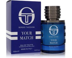 Sergio Tacchini Your Match Eau De Toilette Spray 100 Ml For Men