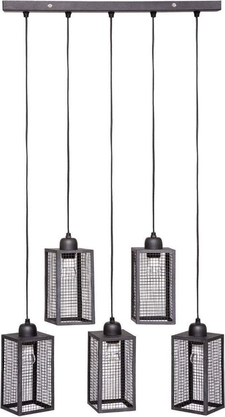 Lampe suspendue plafonnier noir lampe de table à manger lampe suspendue industrielle vintage