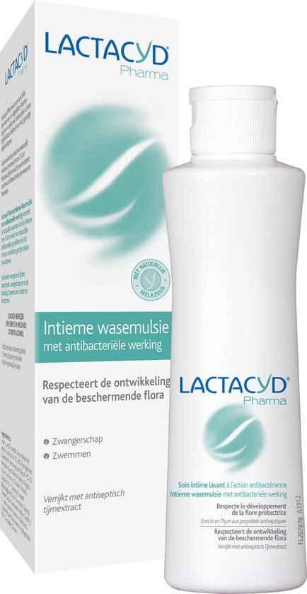 Lactacyd Pharma Met Antibacteriële Werking - Intieme Wasemulsie - 250 ml