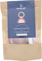 Hardicraft Viltpakket - Regenboog Rammelaar - Roze