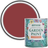 Peinture de jardin rouge Rust-Oleum brillant soyeux - Rouge Empire 750 ml