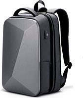 YourGoods - Sac à dos - Spar pour ordinateur portable 15,6 pouces - Sac à bandoulière - Sac de voyage - Sacs à dos École - Antivol - Étanche 1,3 kg - 5013 - Chargement USB - Capacité 20-35L - Taille 12*32*45 cm - Grijs Upgrade