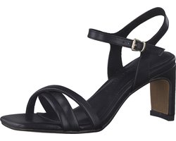 Marco Tozzi Dames Sandalette - 28341-001 Zwart - Maat 38