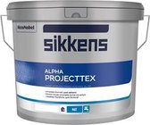 Sikkens Alpha Projecttex RAL 9016 Verkeerswit 10 Liter