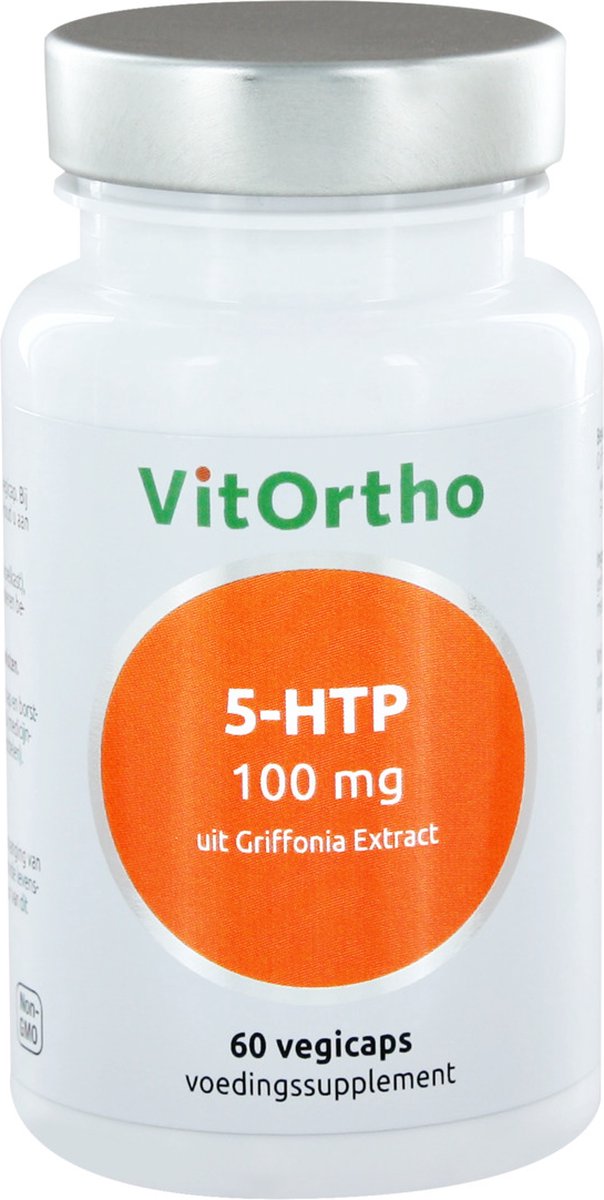 Goedkoopste VitOrtho Griffonia Extract 5-HTP - 60 Capsules - Voedingssupplement