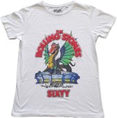 The Rolling Stones - Sixty Stadium Dragon Dames T-shirt - S - Wit