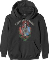Grateful Dead - Sweat à capuche/pull Floral Stealie - L - Zwart