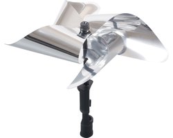 Vogelvrij Windmolen - Decoratieve vogelverjager voor tuinen | terrassen en vijvers met Gardigo