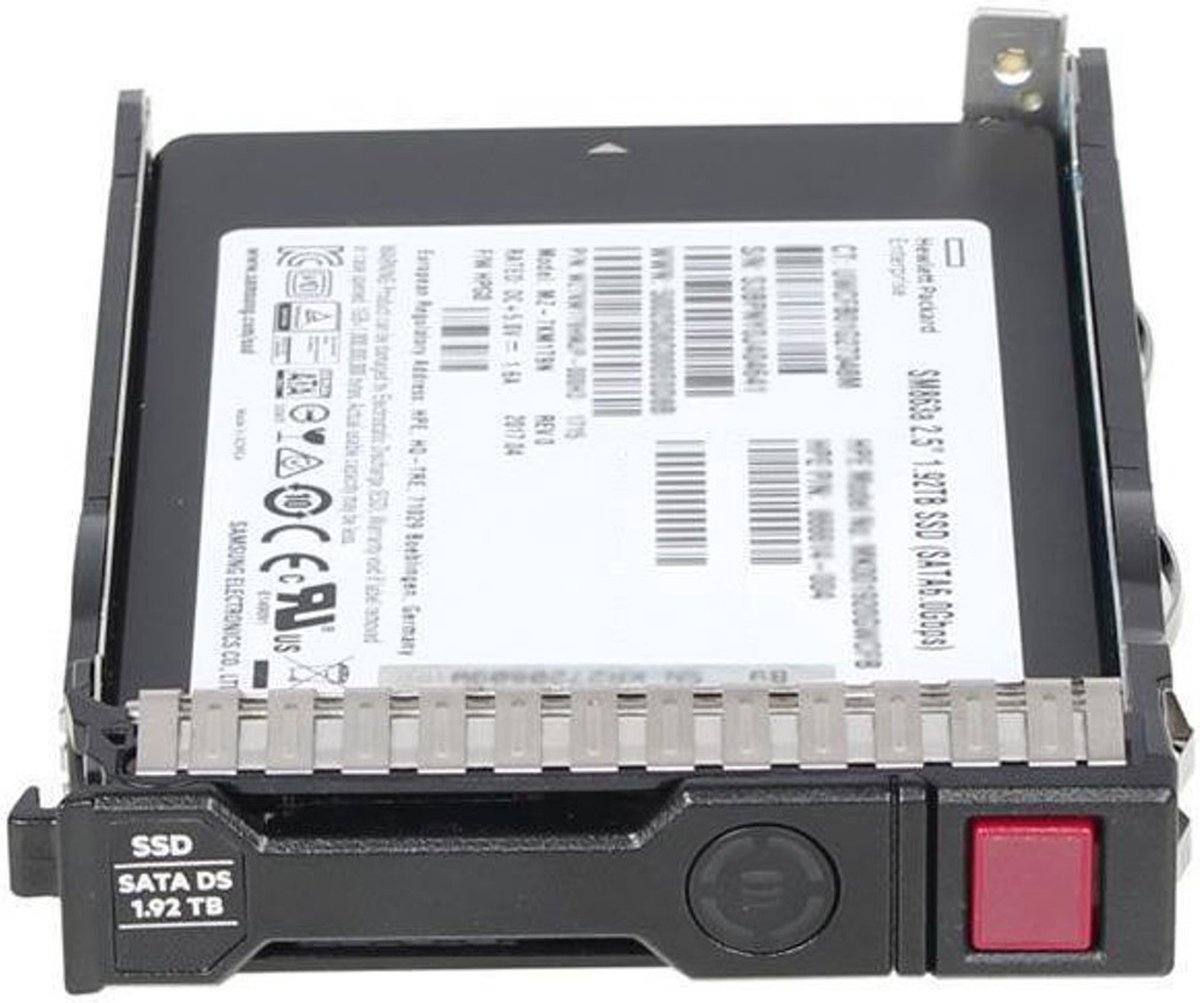 HPE Solid State-schijf 1,92 TB SSD SAS 2.5 SFF SS20K 879400-001