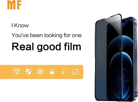 Protecteur d'écran de confidentialité - Verre de protection - Tempered Glass intégral pour Galaxy A53 5G - A52 - A52 5G